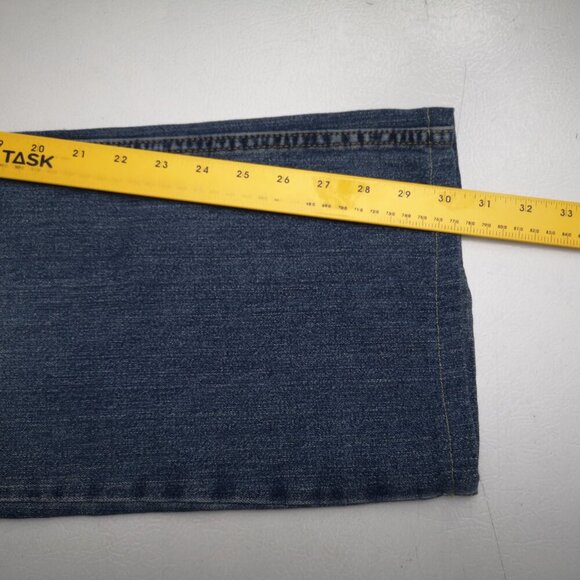 Levi's 527 Low Bootcut Medium Wash Men's Size 34/34 Blue Jeans - Picture 14 of 14
